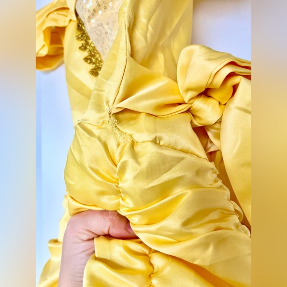 Trish Scully Size 7 Belle Dress Costume Beauty and the Beast - Picture 3 of 6